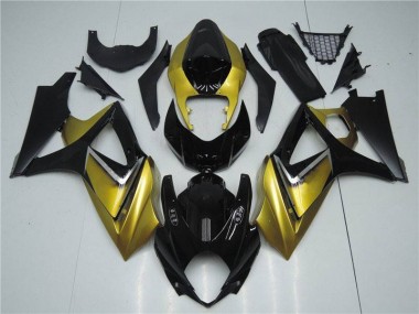 Buy 2007-2008 Gold Black Suzuki GSXR 1000 K7 Motorbike Fairing