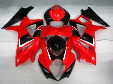 Buy 2007-2008 Red Black Suzuki GSXR 1000 K7 Bike Fairings