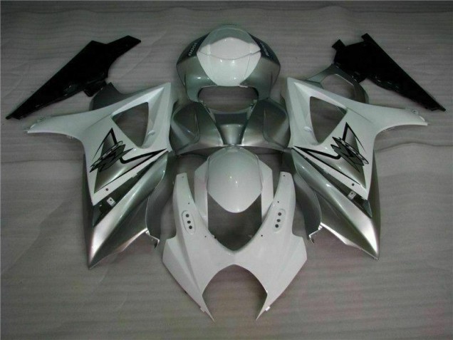 Buy 2007-2008 Silver White Suzuki GSXR 1000 K7 Motorbike Fairing