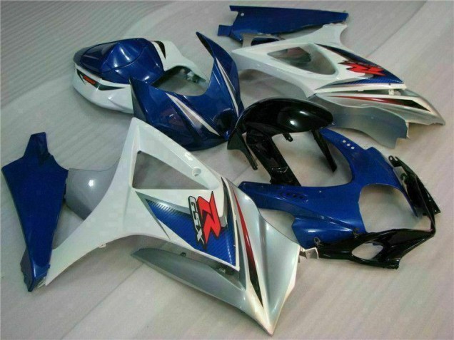 Buy 2007-2008 Blue White Suzuki GSXR 1000 K7 Bike Fairings