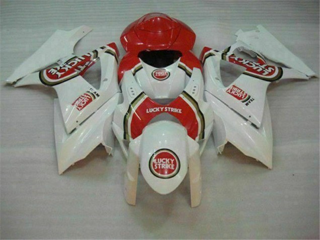 Buy 2007-2008 Red White Suzuki GSXR 1000 K7 Motor Bike Fairings