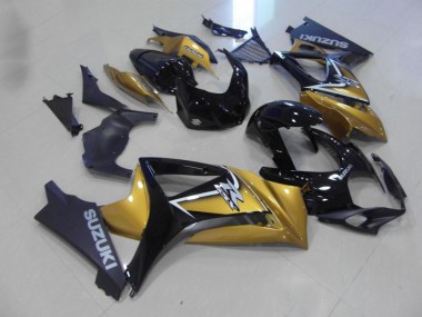 Buy 2007-2008 Gold Black Suzuki GSXR 1000 K7 Replacement Fairings