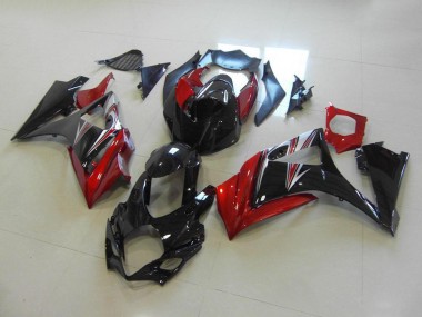 Buy 2007-2008 Red Black No Sticker Suzuki GSXR 1000 K7 Motorbike Fairings