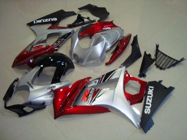 Buy 2007-2008 Red Black Silver Suzuki GSXR 1000 K7 Motorcycle Replacement Fairings