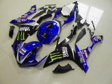Buy 2007-2008 Blue Monster Yamaha YZF R1 Motorcylce Fairings