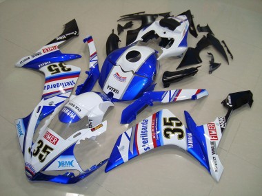 Buy 2007-2008 Blue Stickers Yamaha YZF R1 Motorcycle Fairings