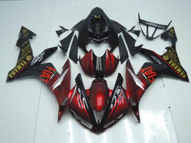 Buy 2007-2008 Dark Glossy Black Yamaha YZF R1 Motorcycle Fairing Kits