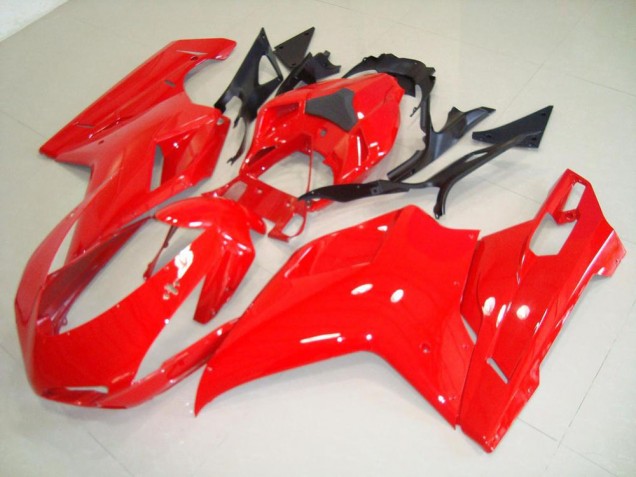 Buy 2007-2014 Red Ducati 848 1098 1198 Motorbike Fairing Kits
