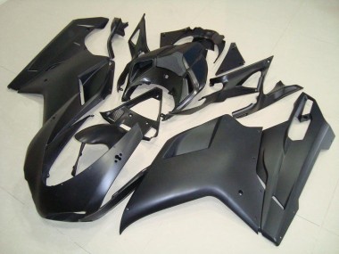 Buy 2007-2014 Matte Black No Sticker Ducati 848 1098 1198 Motorcycle Fairings