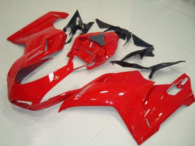 Buy 2007-2014 Red Original Ducati 848 1098 1198 Motorbike Fairing