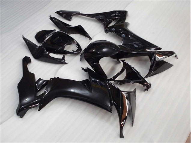 Buy 2008-2010 Glossy Black Kawasaki ZX10R Motorcycle Fairing Kit