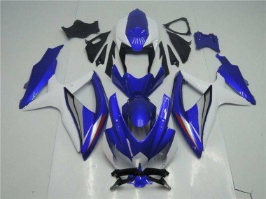 Buy 2008-2010 Blue White Suzuki GSXR 600/750 Motorcylce Fairings