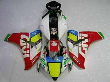 Buy 2008-2011 Red White Honda CBR1000RR Bike Fairing