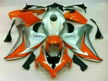 Buy 2008-2011 Silver Orange Honda CBR1000RR Bike Fairings