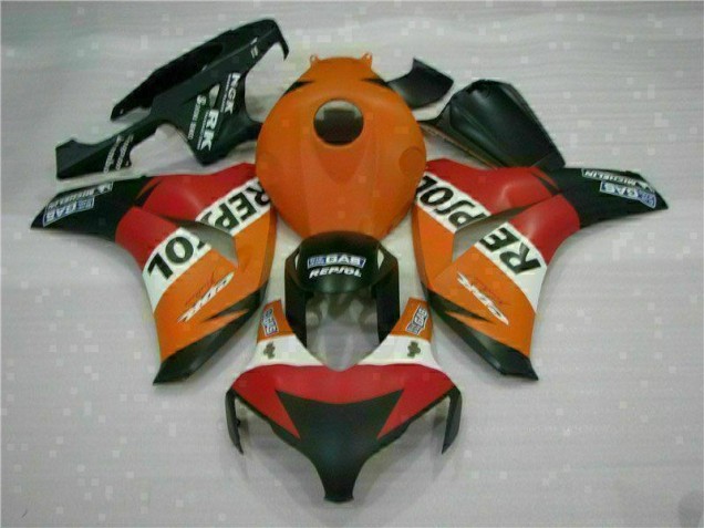 Buy 2008-2011 Orange Repsol Honda CBR1000RR Replacement Fairings