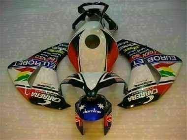 Buy 2008-2011 White Blue Honda CBR1000RR Motorcycle Fairing