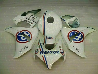 Buy 2008-2011 White Blue Repsol Honda CBR1000RR Bike Fairing