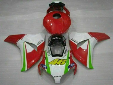 Buy 2008-2011 Red White Honda CBR1000RR Bike Fairings