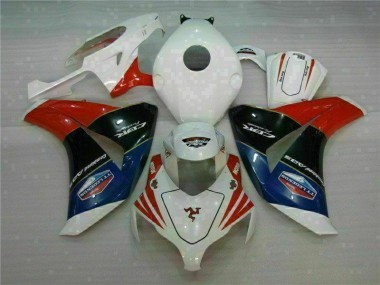 Buy 2008-2011 Red White Honda CBR1000RR Bike Fairing Kit