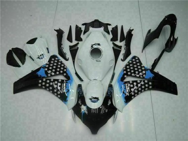 Buy 2008-2011 White Black Honda CBR1000RR Moto Fairings