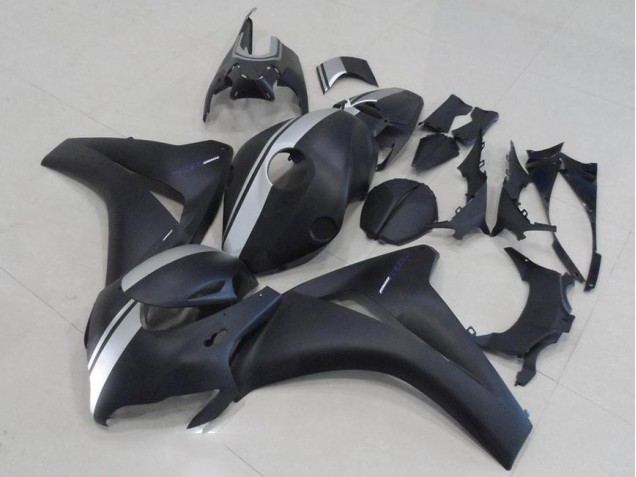 Buy 2008-2011 Matte Black and Silver Honda CBR1000RR Motorbike Fairing