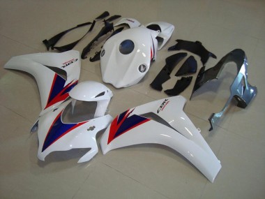 Buy 2008-2011 White Blue OEM Style Honda CBR1000RR Replacement Fairings