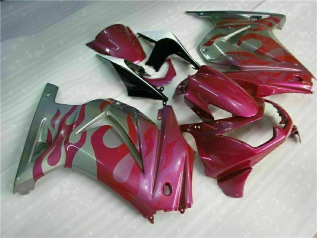 Buy 2008-2012 Purple Red Kawasaki EX250 Replacement Motorcycle Fairings