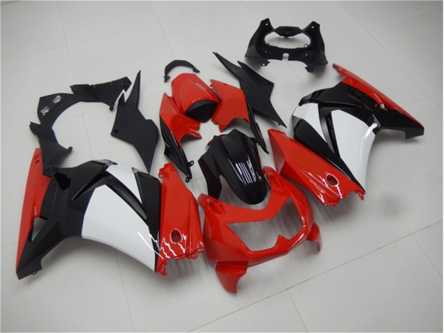 Buy 2008-2012 Red Black White Kawasaki EX250 Motorcycle Fairings