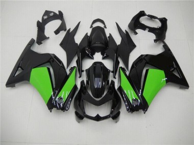 Buy 2008-2012 Black Green Kawasaki EX250 Motorcycle Fairing