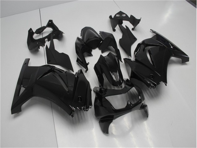 Buy 2008-2012 Glossy Black Kawasaki EX250 Motorcycle Fairing Kits