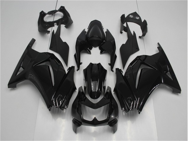 Buy 2008-2012 Glossy Black Kawasaki EX250 Motorcycle Fairing Kits