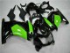 Buy 2008-2012 Black Green Kawasaki EX250 Motorbike Fairings