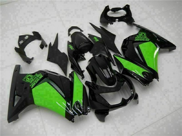 Buy 2008-2012 Black Green Ninja Kawasaki EX250 Motorcycle Bodywork