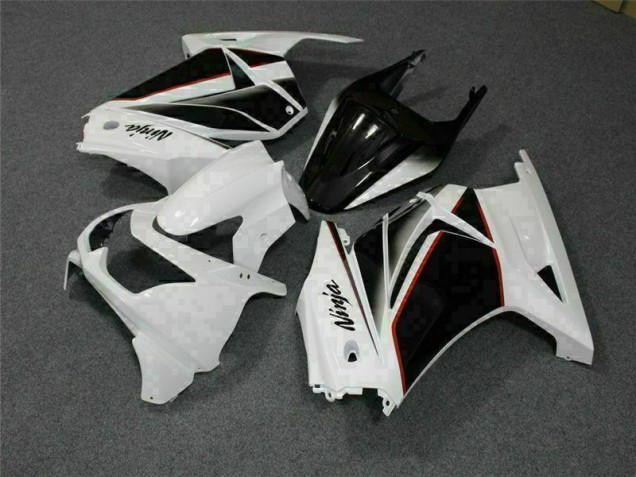 Buy 2008-2012 White Black Ninja Kawasaki EX250 Replacement Fairings