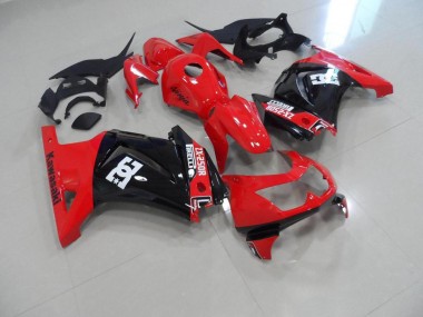 Buy 2008-2012 Red Black Kawasaki ZX250R Replacement Fairings