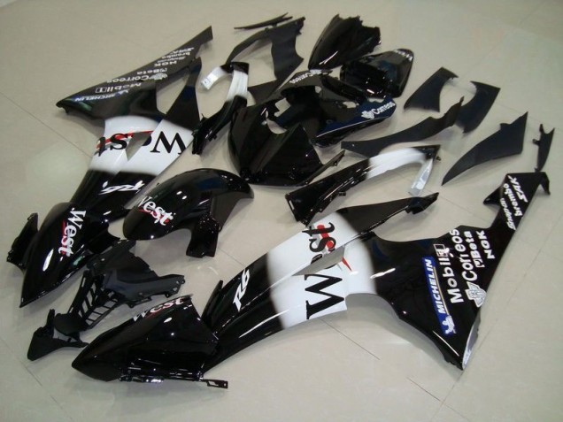 Buy 2008-2016 Black West Yamaha YZF R6 Motorbike Fairing Kits