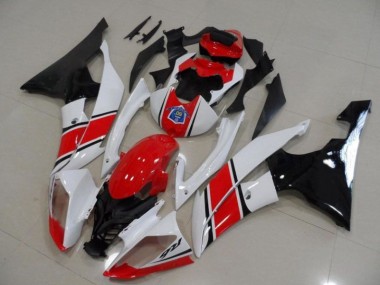 Buy 2008-2016 Red White Black Yamaha YZF R6 Motorcyle Fairings