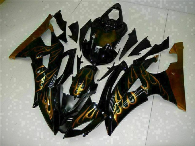 Buy 2008-2016 Black Yamaha YZF R6 Replacement Fairings