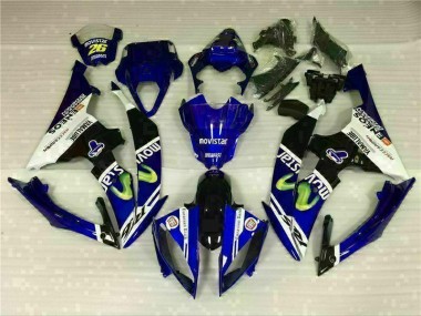 Buy 2008-2016 White Blue Yamaha YZF R6 Motor Bike Fairings