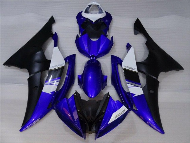 Buy 2008-2016 Blue Black Yamaha YZF R6 Replacement Fairings