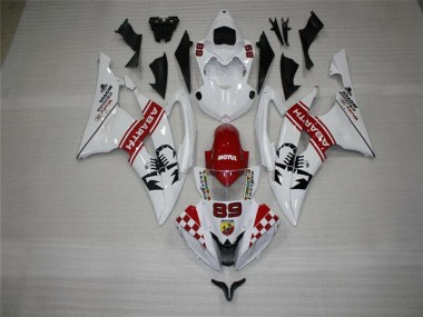 Buy 2008-2016 White Yamaha YZF R6 Motorbike Fairings