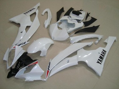 Buy 2008-2016 Pearl White Yamaha YZF R6 Motorbike Fairing Kits