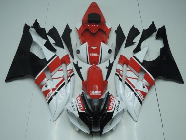 Buy 2008-2016 Red White Black Yamaha YZF R6 Replacement Motorcycle Fairings