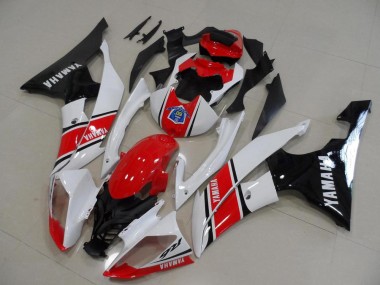 Buy 2008-2016 Red White Black Yamaha YZF R6 Bike Fairing Kit