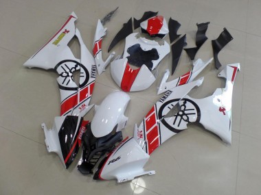 Buy 2008-2016 White with Big Yamaha Logo Yamaha YZF R6 Motorcycle Replacement Fairings