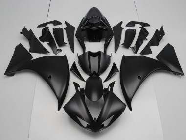 Buy 2009-2011 Matte Black Yamaha YZF R1 Moto Fairings