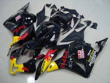 Buy 2009-2012 Black Red Bull Honda CBR600RR Replacement Fairings