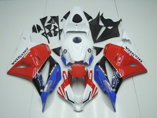 Buy 2009-2012 White Motul Red Blue Honda CBR600RR Bike Fairings