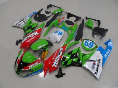 Buy 2009-2012 Motocard Kawasaki ZX6R Motorcycle Fairings Kits