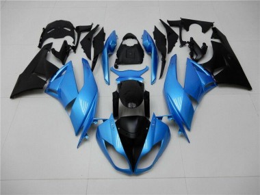 Buy 2009-2012 Blue Black Kawasaki ZX6R Motorcycle Fairing Kit
